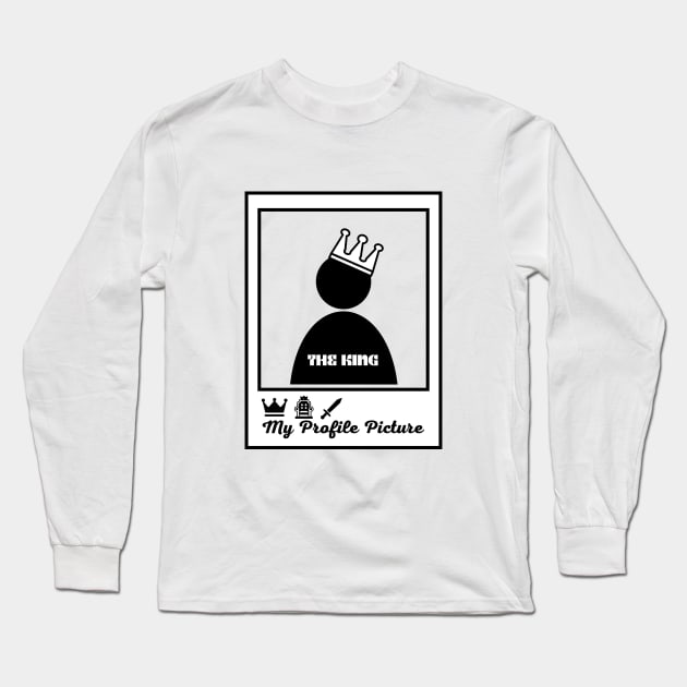 My Profile Picture Long Sleeve T-Shirt by Introvert Home 